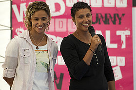 The Moreno sisters at the opening ceremony