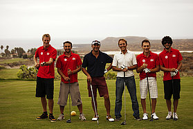 PWA crew hit the Amarilla  Tenerife golf course