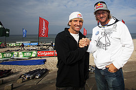 Robby Naish and Bjorn Dunkerbeck