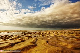 Sand and clouds