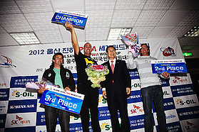 Men's top three Korea 2012