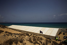 The Fuerteventura sailors tent