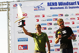 Peiter Bijl takes the sail constructors trophy