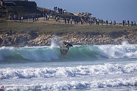 Antoine Martin tow surf antics