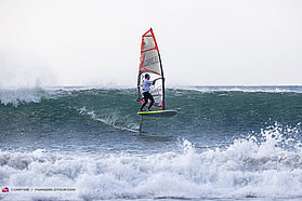 Foiling down the line