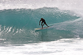 Boujemaa surfing