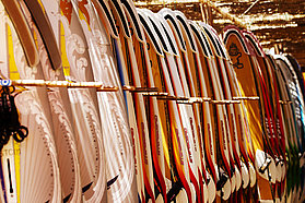 All the boards you could dream of at the Rene Egli Pro centre