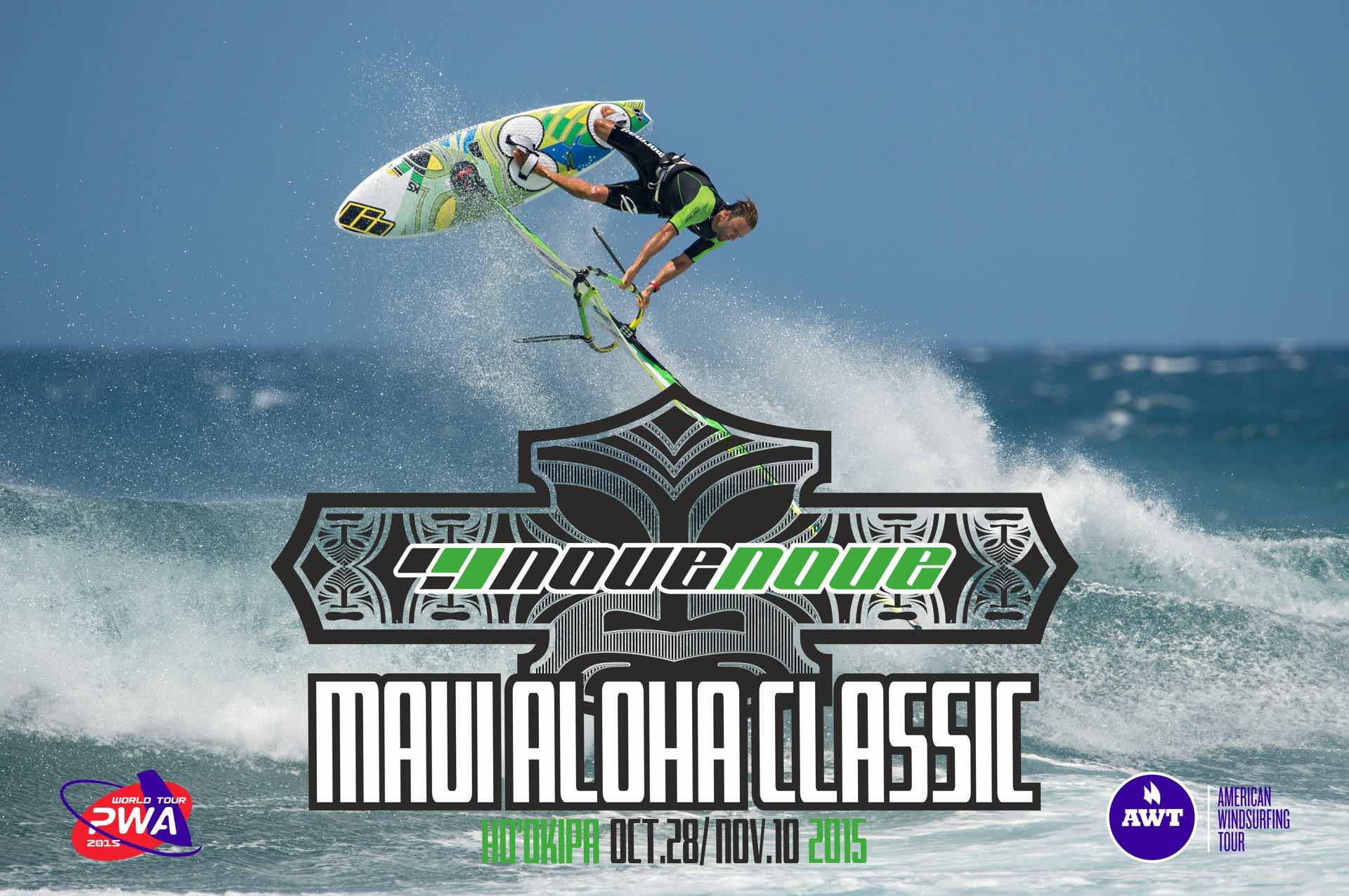 PWA WORLD WINDSURFING TOUR NoveNove Maui Aloha Classic