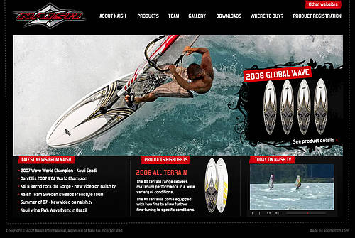 洋楽 MARK NAUSEEF / SURA 8'0 88 Surfboard ~ Midnight Blue