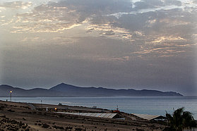 A sultry daybreak here in Fuerteventura