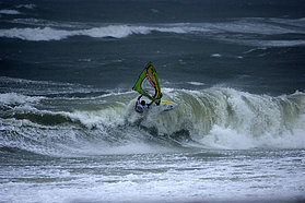 Kauli hits a churning North Sea section
