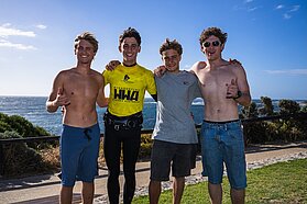 Bauer Photo-0738 Jake Ghiretti Josh Ledger Max Ford Tyler Wallrodt