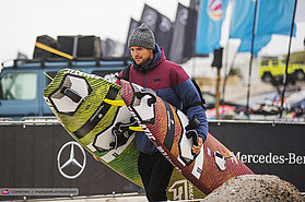 Adam Lewis prepares for battle