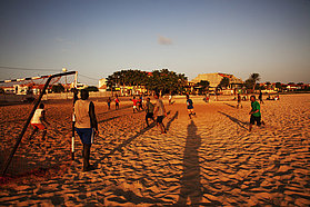Santa Maria beach football