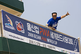 Event organiser Mr Han