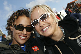 Girls ready for action