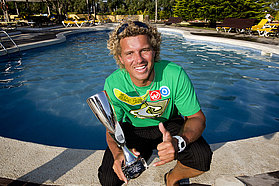 Julien Quentel celebrates 2nd