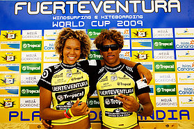 Sarah Quita and Gollito celebrate