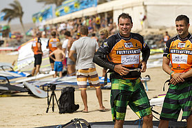 Josh and Sean colour coordinated