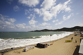 The race site Jinha Beach