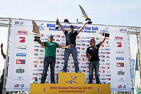 He did it again! Bjorn Dunkerbeck takes the slalom title