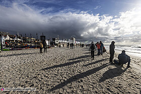 Sun and clouds in Sylt