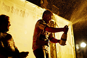 Champagne moment