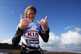 Thumbs up for Martin Ten Hoeve