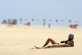 Sunbathing Fuerte style