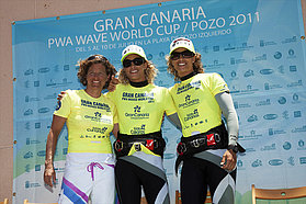 Women's top three Pozo 2011