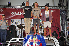 Youth podium winners