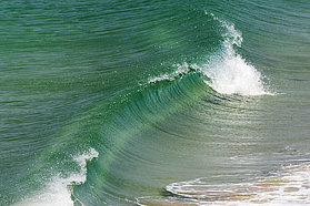 F09 ls Offshore winds hold up the surf Offshore winds hold up the surf