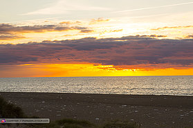 Denmark sunset