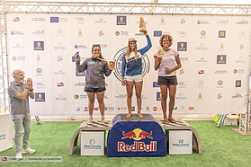 Ladies slalom winners