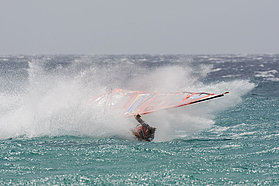 That must of hurt...Bjorn Dunkerbeck