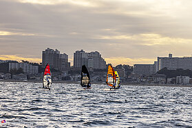 Foil slalom action 00505