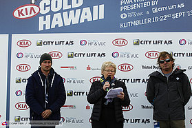 Speech time at the opening ceremony