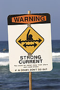 Strong Current sign