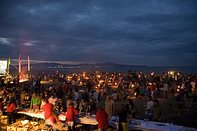 Costa Brava beach party
