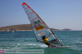 Perfect slalom conditions here in Alacati