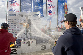 Scottie gets sprayed