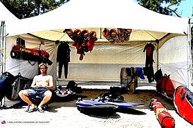 Moussilmani in the paddock