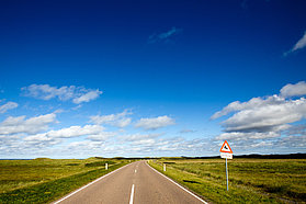 The open road here in Denmark