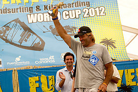 Antoine Albeau takes third