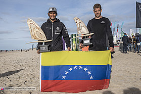 Gollito and Ricardo celebrate