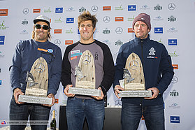 Sylt slalom top three