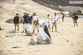 Taking care of the beach