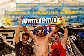 Tine Slabe in good spirits