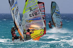 Wrong way at the mark