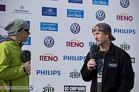 Robby Naish on stage